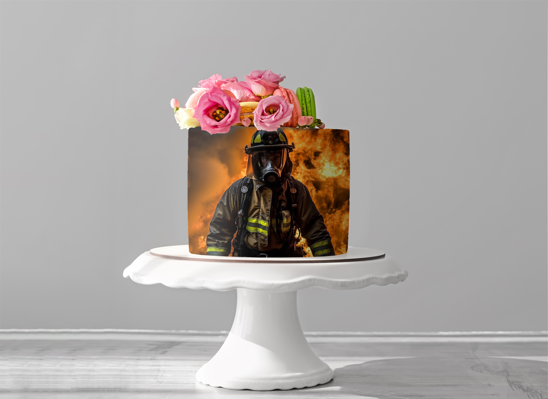 Deko Fondant Feuerwehr