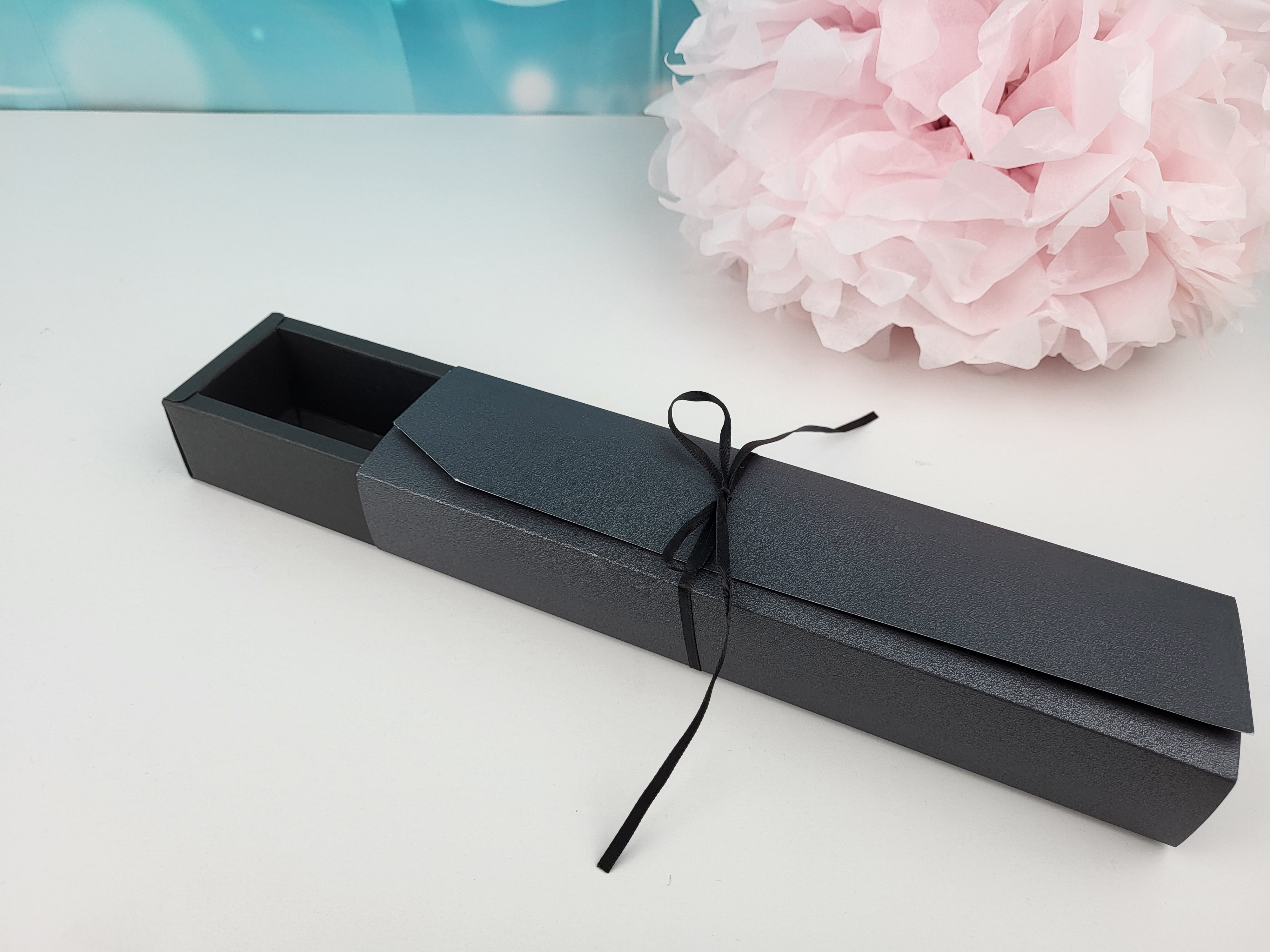 Pralinen Schachtel schwarz