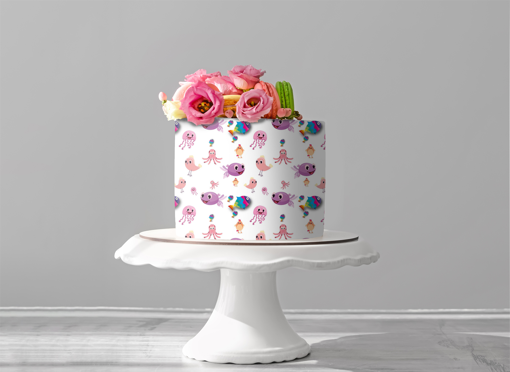 Deko Fondant Meerestiere