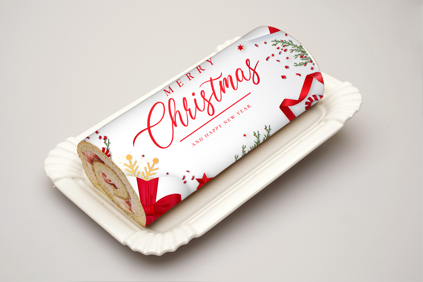 Rouladendekor Weihnachten