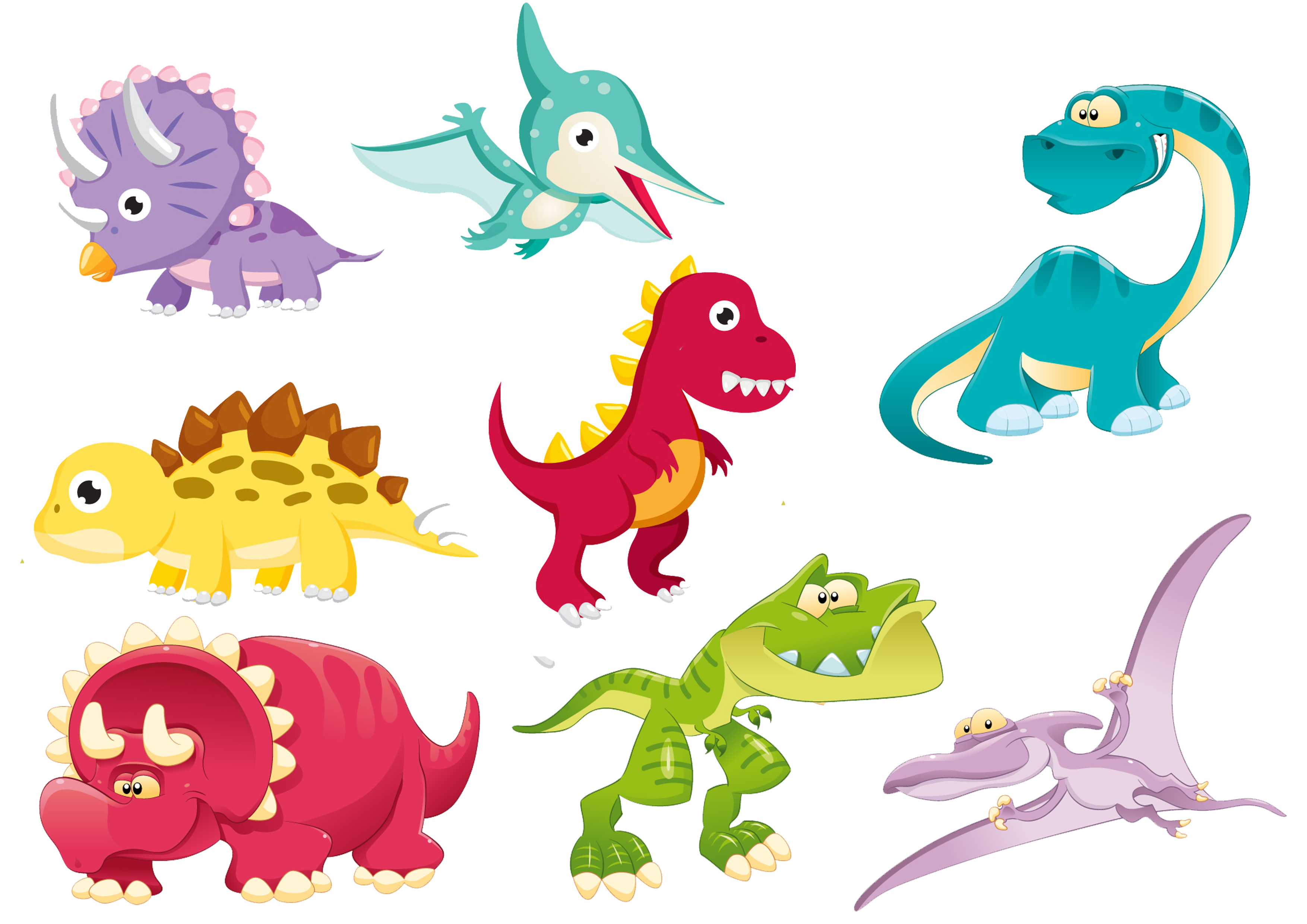 Wafer Paper bedruckt - Dinos