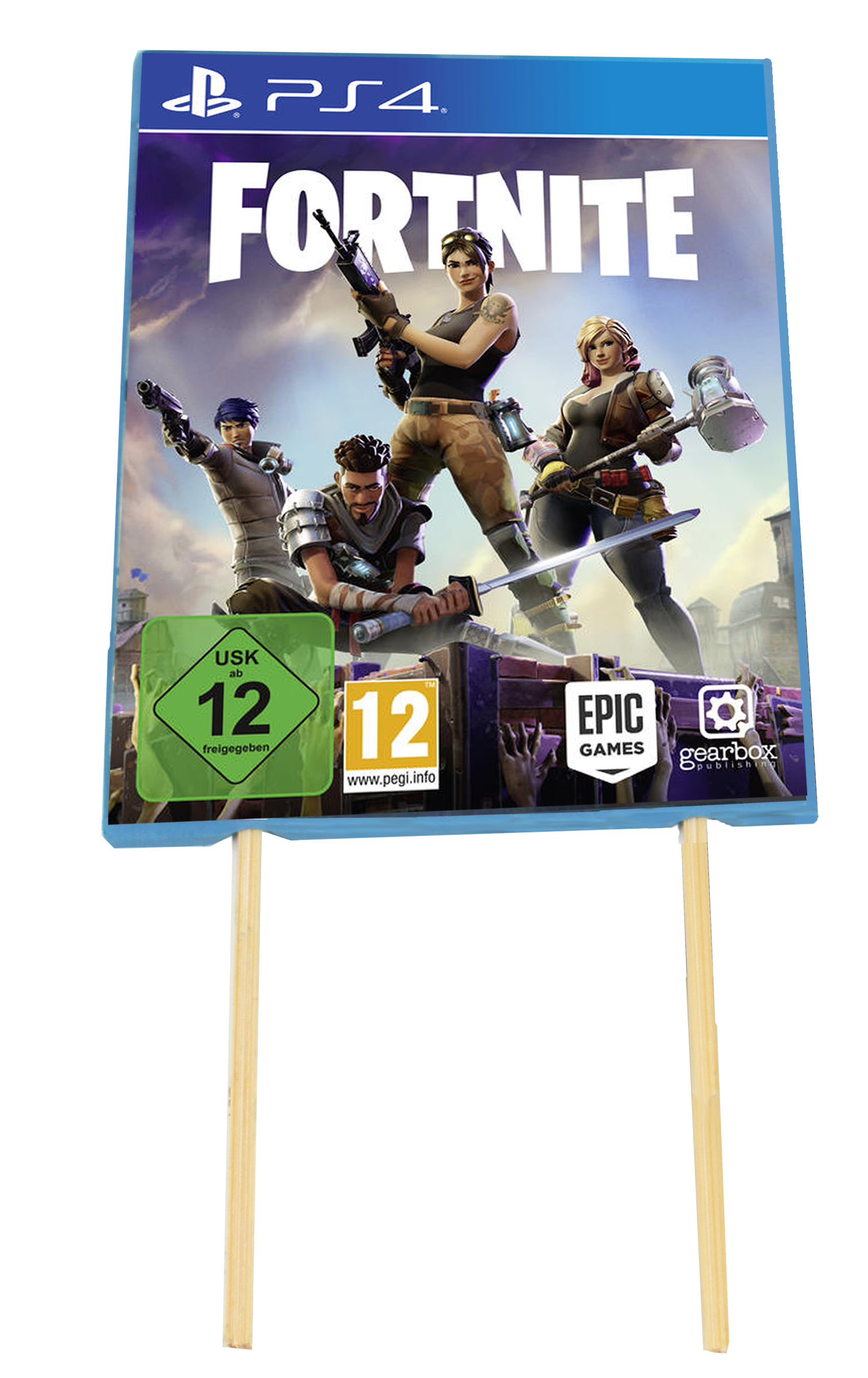 PS4 Fortnite Caketopper