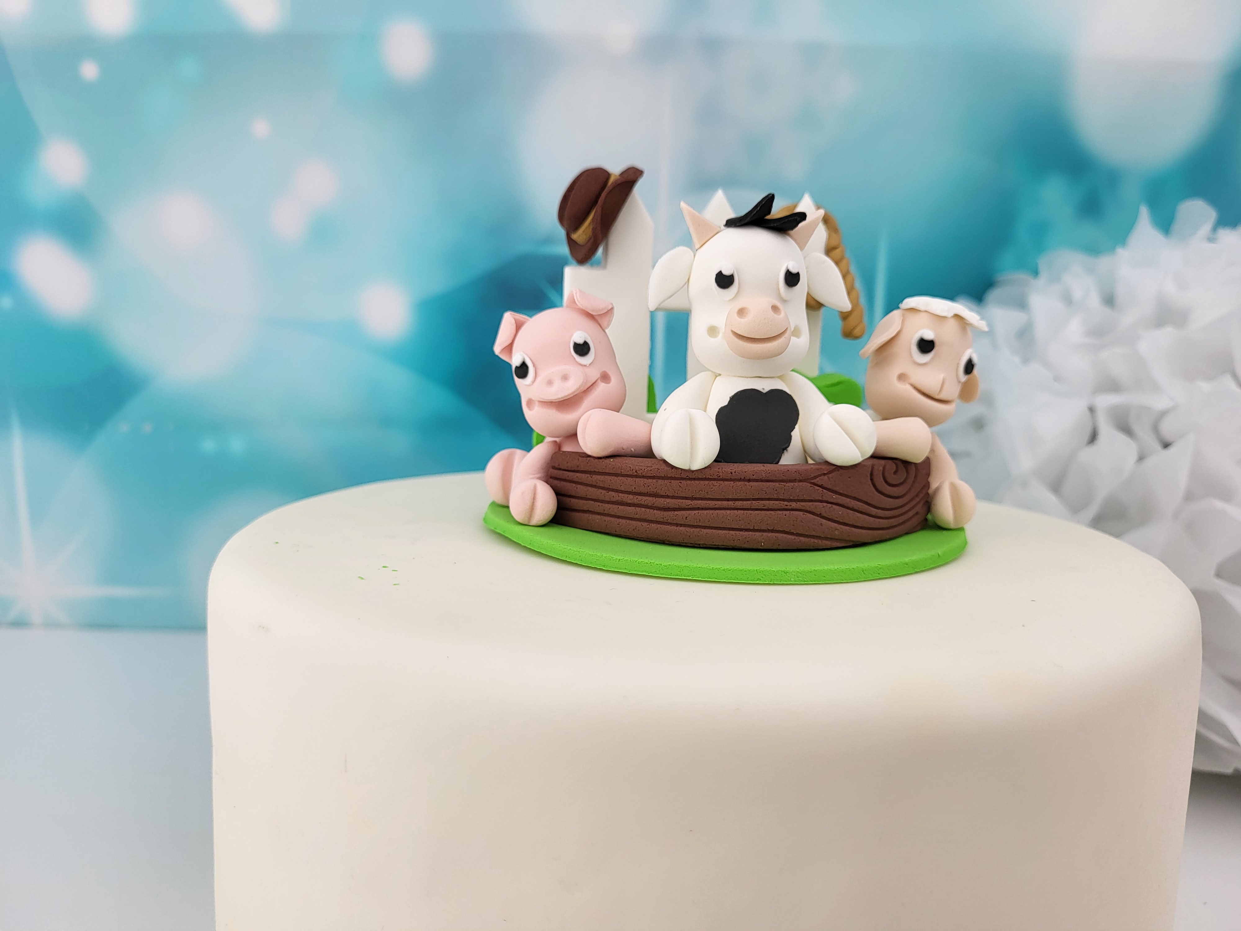 Figuren Bauernhof handmodelliert 