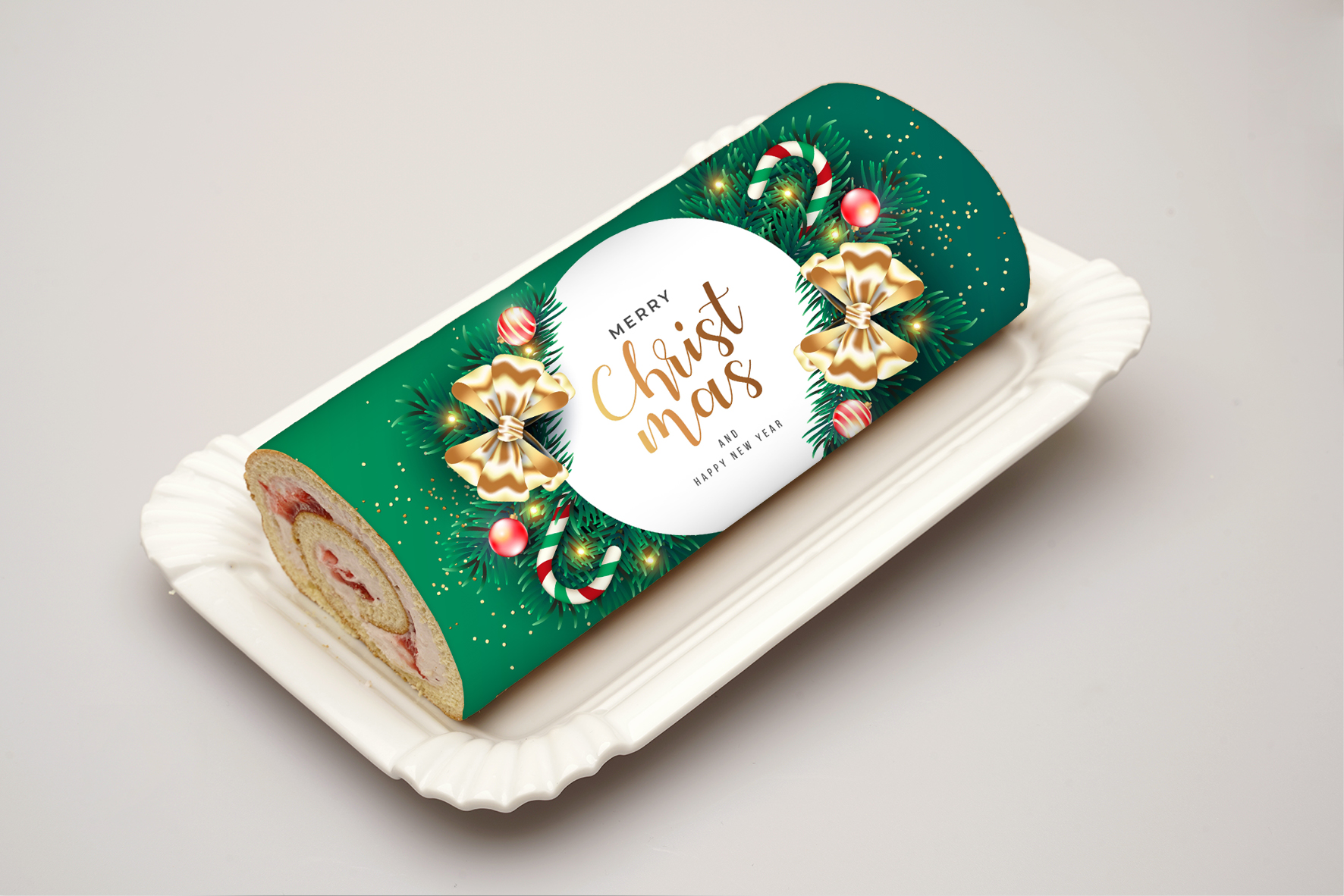 Rouladendekor Weihnachten