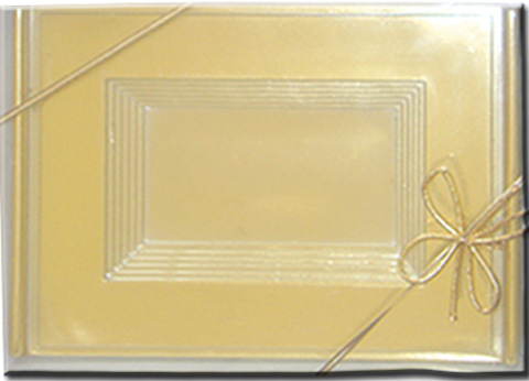 Verpackung Schokobilderrahmen