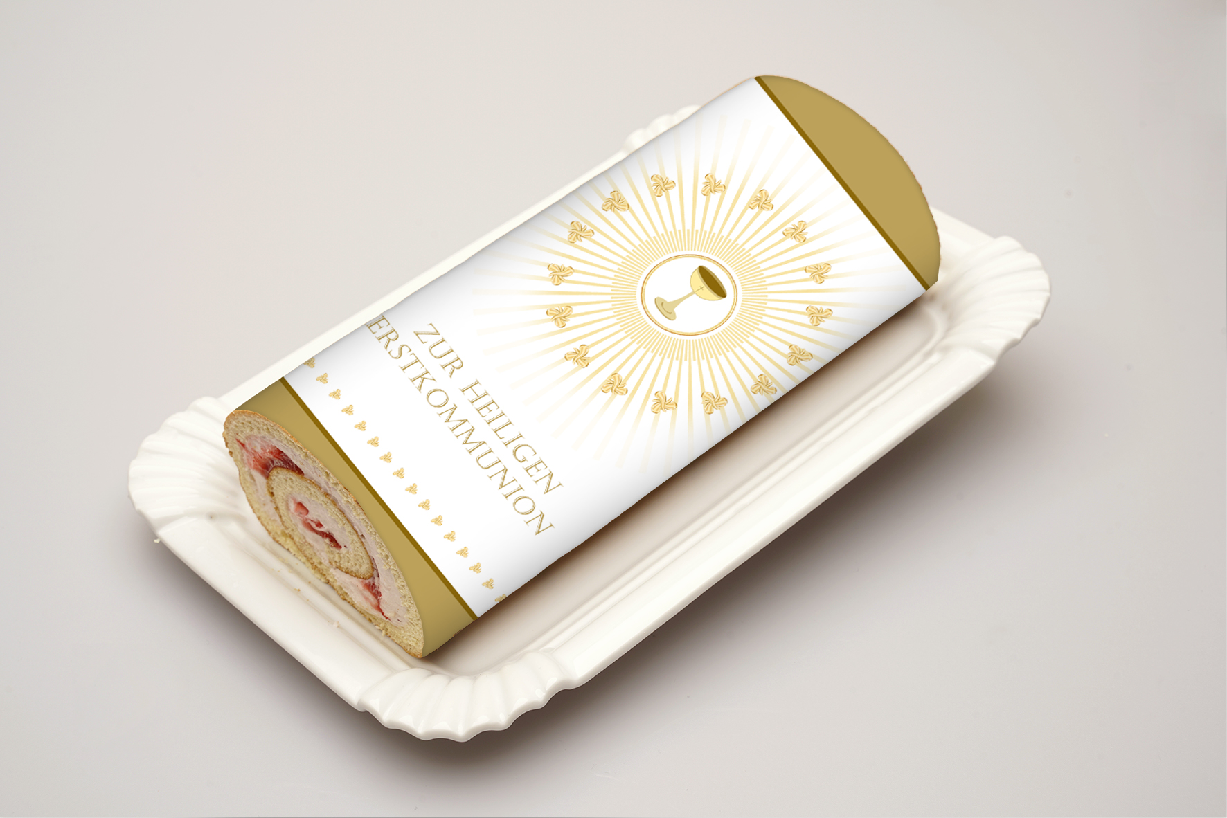 Rouladendekor Kommunion