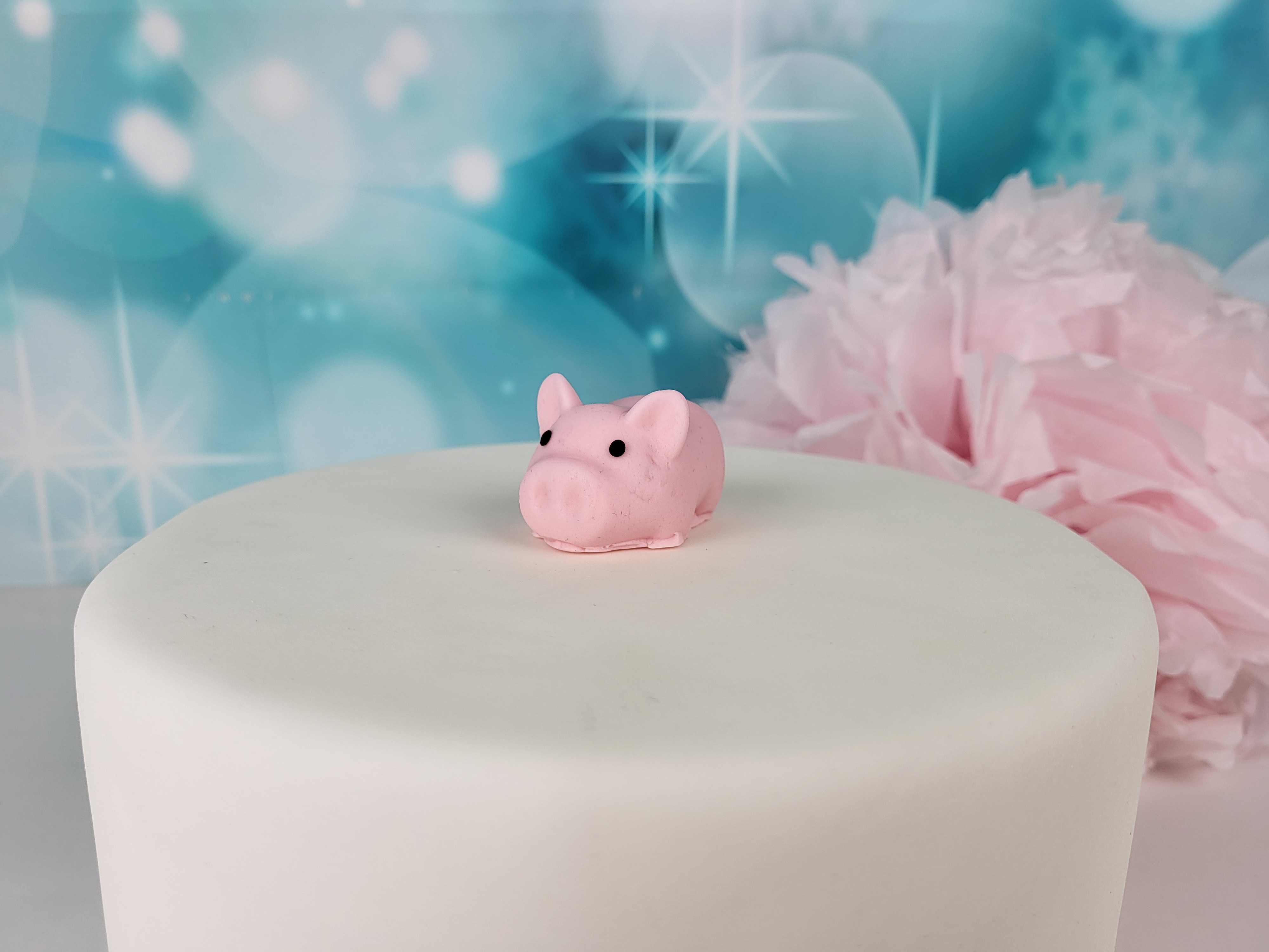 Schwein handmodelliert