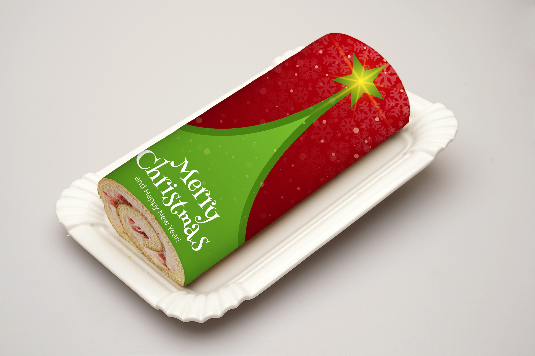 Rouladendekor Weihnachten
