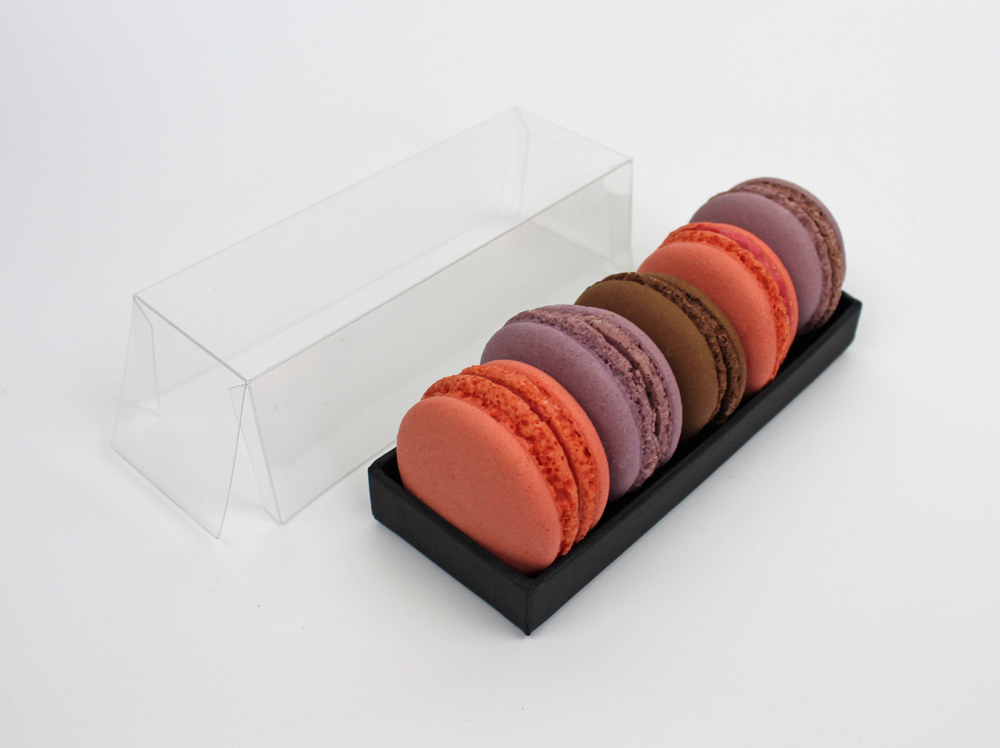 Pralinen Schachtel creme quadratisch